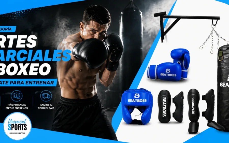 Banner de la tienda online Universal Sports